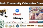 Hindu Community Celebrates Diwali