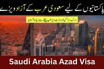Saudi Arabia Azad Visa for Pakistanis