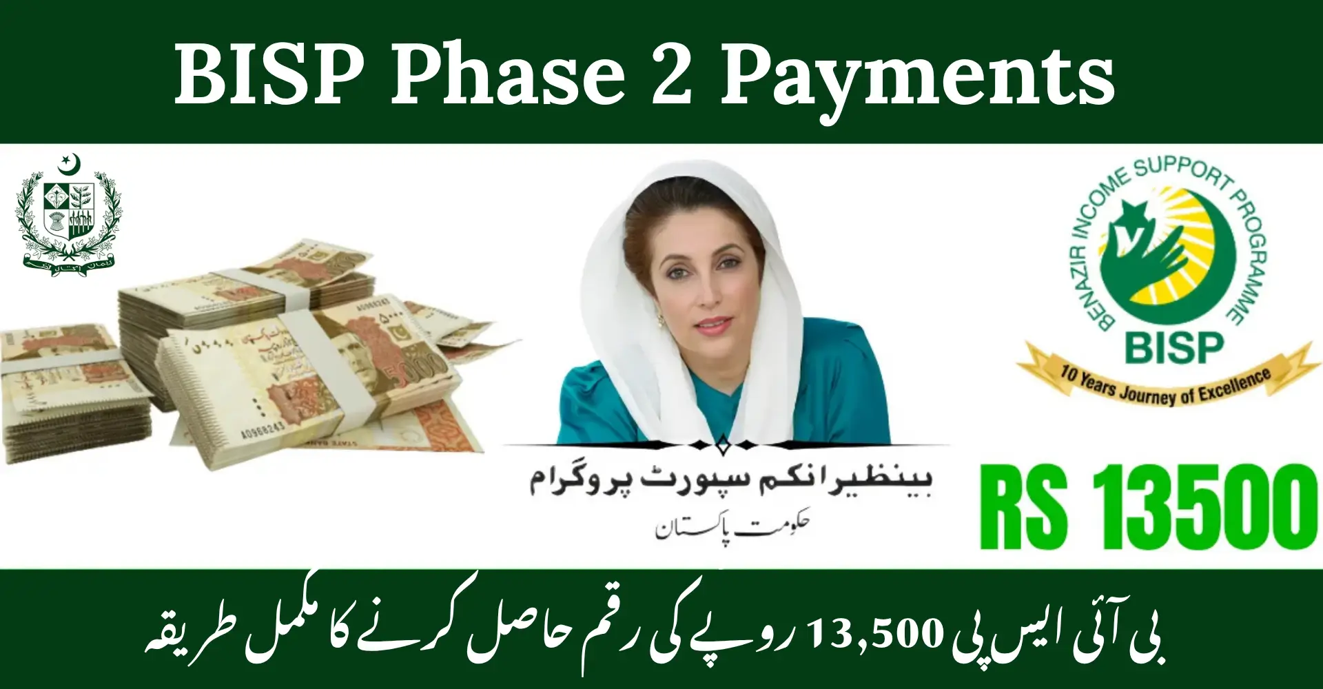 BISP Phase 2 Payments 2025 – Complete District List, Schedule &amp; Rs.13,500 Details Released